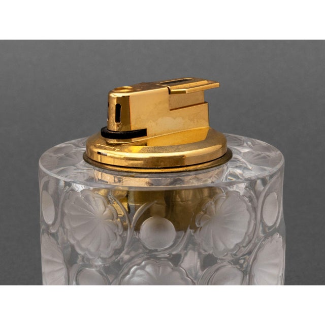 Lalique Lalique Crystal "Toyko" Smoking Set, 2 Pcs. For Sale - Image 4 of 13