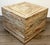 Gemstone Pair Italian Specimen Travertino Oniciato Cube Side Tables, Style of Romeo Rega For Sale - Image 7 of 18