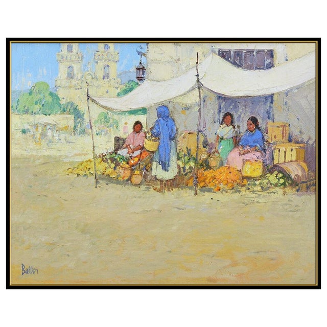 Message us to inquire about custom framing options! (Included for free with every purchase) The artwork here, "Village...