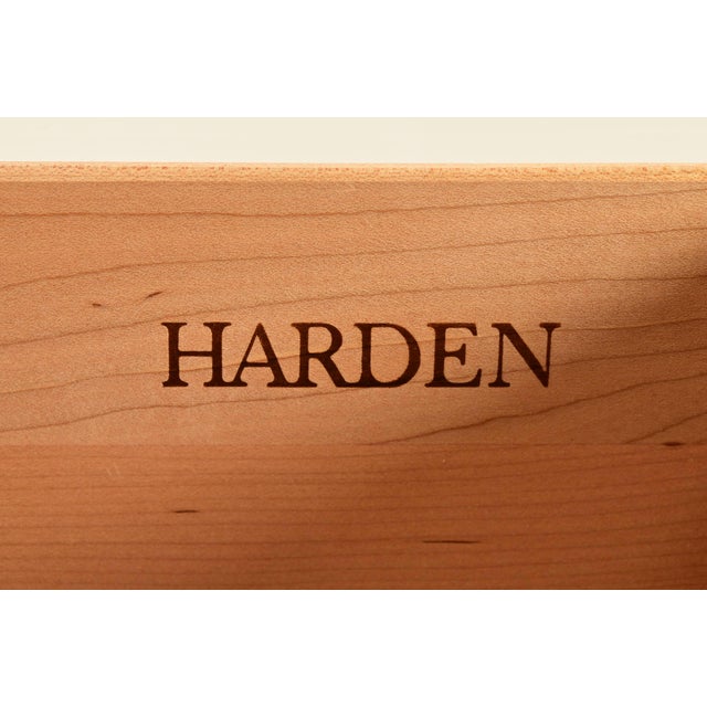 Harden Furniture Arts and Crafts Shaker Solid Cherry Wood Eight-Drawer Dresser For Sale - Image 10 of 17