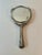 Metal German Silver Victorian Hand Mirror with Jade Detail For Sale - Image 7 of 7