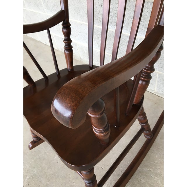 Tell City Rumford 49Boston Style Windsor Rocking Chair Chairish