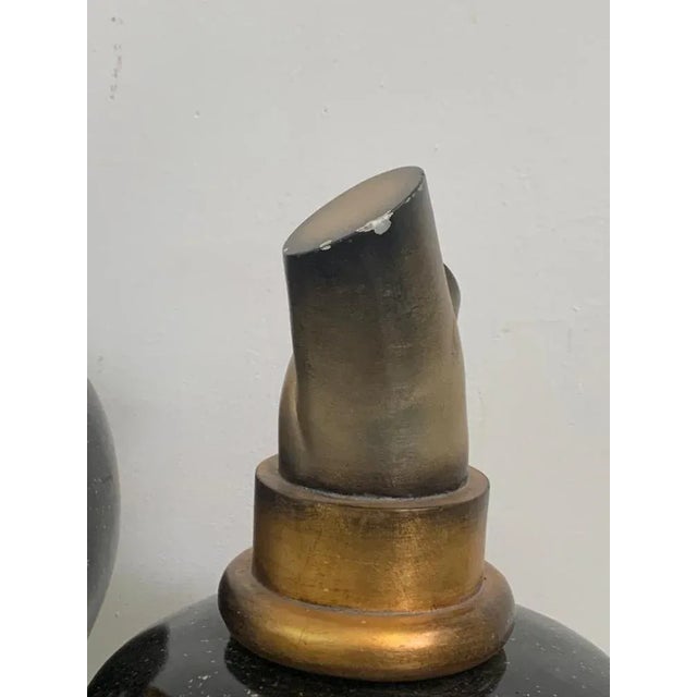 Plastic Decorated Vases from Lam Lee Group, 1980s, Set of 2 For Sale - Image 7 of 10