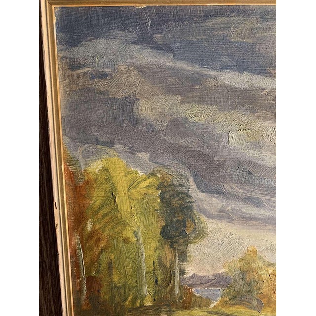 Lennart Rosensohn, Swedish Landscape, Mid 20th Century, Oil Painting, Framed For Sale - Image 15 of 17