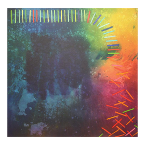 "Falling for You" Original Contemporary Abstract Painting by Mel Rea
