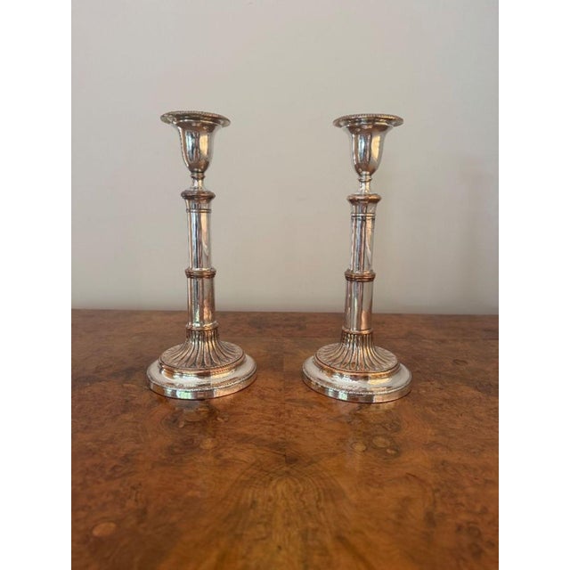 Regency Telescopic Candlesticks, 1810s, Set of 2 For Sale - Image 7 of 7