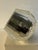Metal Vintage Hollywood Regency Faceted Lucite Cigarette Holder For Sale - Image 7 of 11
