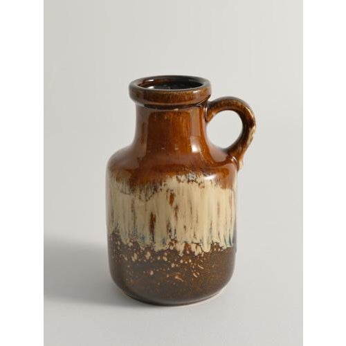 Mid-Century Modern Fat Lava Drip Glaze Ceramic Vase, West Germany, 1970s For Sale - Image 10 of 16