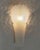 1970s Opaline, Mid Century Modern, Murano Glass Sconces - a Pair For Sale - Image 4 of 11