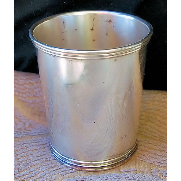 Metal 1950s Sterling Silver Mint Julep Cup For Sale - Image 7 of 7