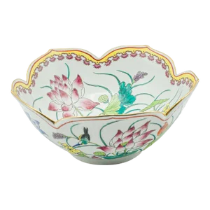 1940's Vintage Leaf Form Fruit Bowl