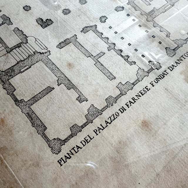 Palazzo DI Farnese Etching For Sale - Image 4 of 4