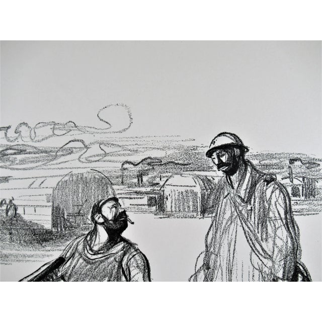 Impressionist Jean Louis Forain, Pour en Finir, Circa 1918 For Sale - Image 3 of 5