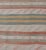 Cream Mid 20th Century Vintage Turkish Kilim Runner With Stripes in Cream Lt Green Coral & Yellow For Sale - Image 8 of 11
