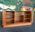 Brown Mid Century Danish Modern Teak Hutch For Sale - Image 8 of 18