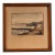 1940s Milwaukee | Framed 1944 Samuel Gansheroff Watercolor Painting, Signed and Dated For Sale