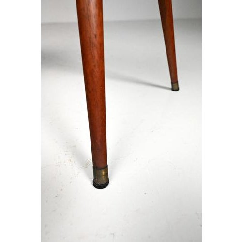 Wood Teak Plant Stand, 1960s For Sale - Image 7 of 9