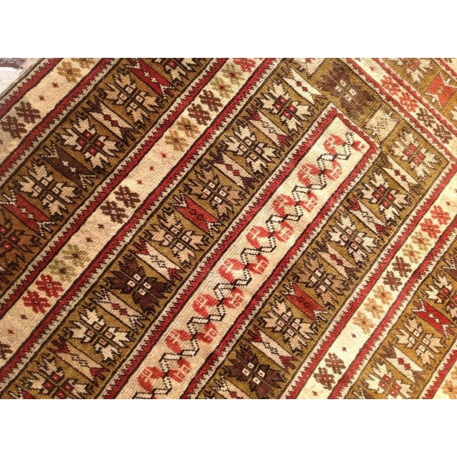 Vintage Oushak Rug - 3'5" x 6'5" For Sale In Raleigh - Image 6 of 7
