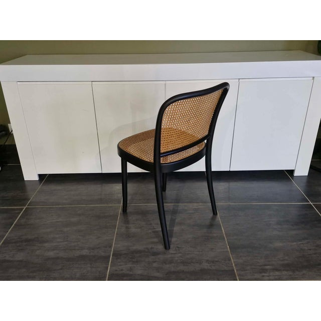N811 Chairs attributed to Joseph Hoffmann for TON, 1990, Set of 2 For Sale - Image 9 of 11