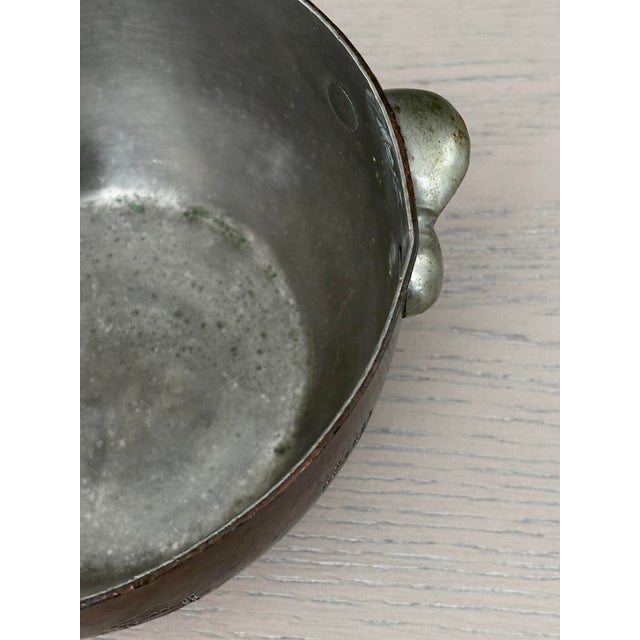 Antique Copper Tureen-Pot Grosvenor House Hotel Rare Crested For Sale - Image 10 of 12