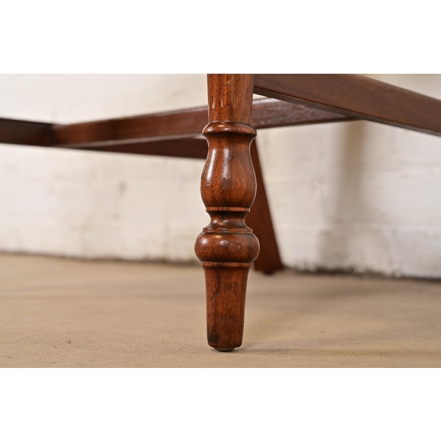 Baker Furniture Style Federal Carved Mahogany Shield Back Side Chairs or Dining Chairs, Pair For Sale - Image 9 of 12