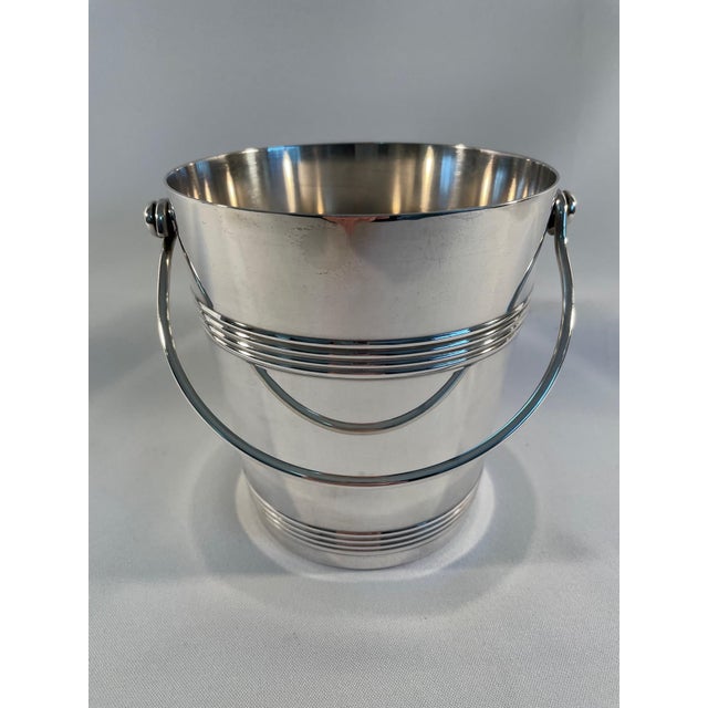 1960s Small French Christofle "Gallia" Silverplated Champagne Ice Bucket For Sale - Image 6 of 12