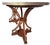 Gueridon Pair of Burlwood Greek Key Side Tables With Custom Glass Tops For Sale - Image 4 of 18
