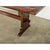 French 19th Century Solid Oak Trestle Table For Sale - Image 4 of 12