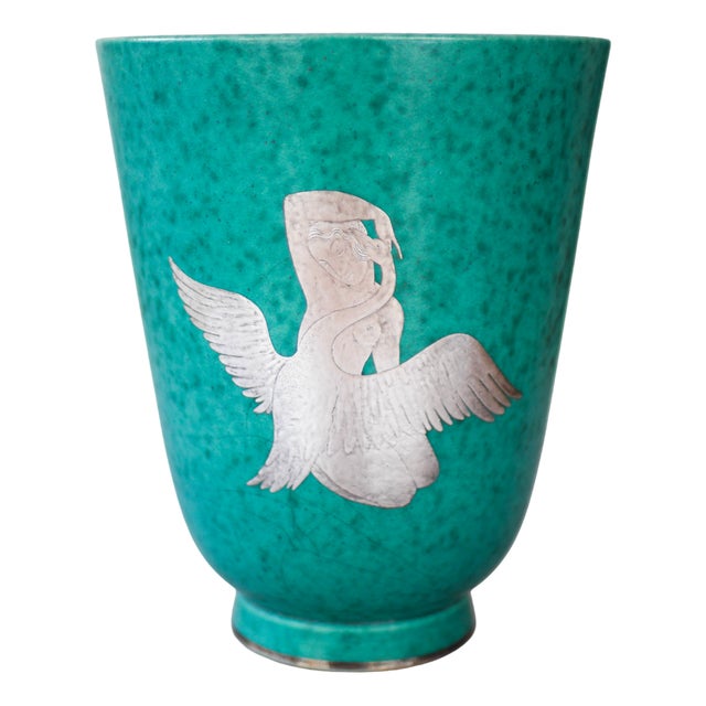 Argenta Vase by Wilhelm Kåge for Gustavsberg, 1930s For Sale