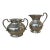 Vintage Pewter Old Annapolis Sugar and Creamer by Kirk Stieff For Sale