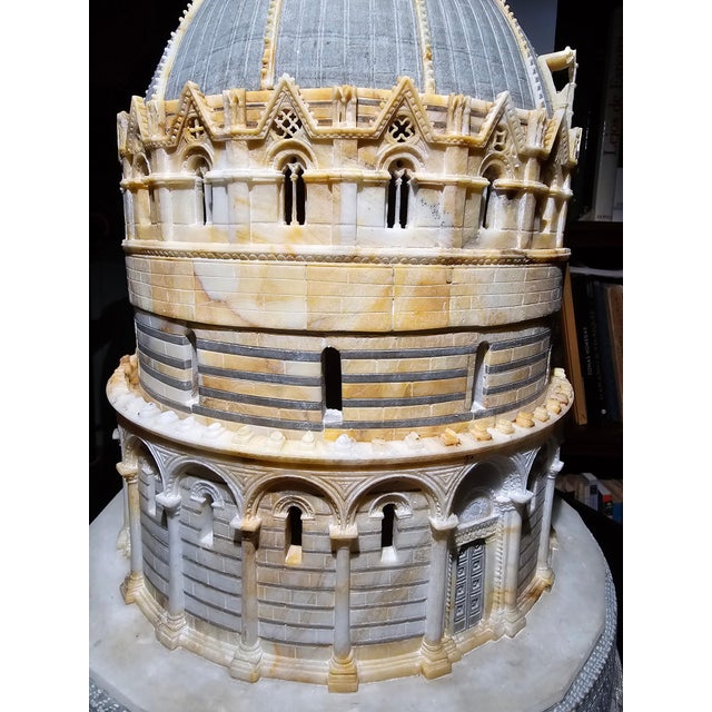 Sculpture of the Baptistery, Pisa, 1860s For Sale - Image 6 of 16