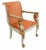 Set of Italian Neo Classical Armchairs with Maiden Arms For Sale - Image 3 of 9