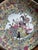 White Late 20th Century Chinese Famille Rose Porcelain Decorative Plate With Figural Scene For Sale - Image 8 of 9