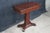 Antique Victorian Mahogany Flip Top Game Card Console Parlor Table For Sale - Image 6 of 13
