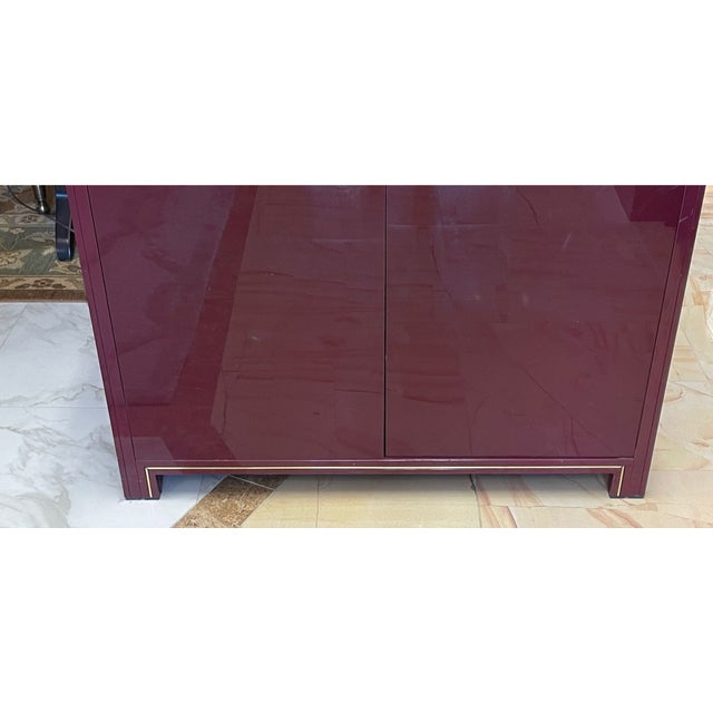 Pierre Vandel 1970s Pierre Vandel Etagere. Cabinet With Shelves For Sale - Image 4 of 10