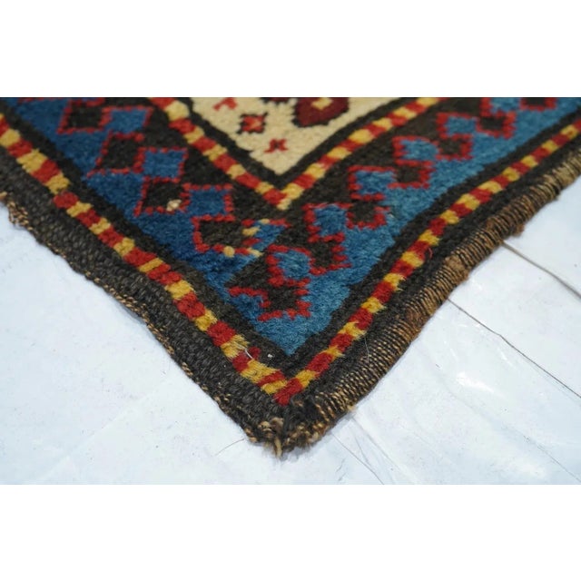 Traditional Antique Ganje Kazak Rug 3'11'' X 6'9'' For Sale - Image 3 of 9