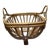 Bent Rattan Basket For Sale