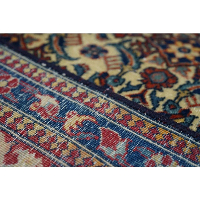 Antique Tabriz Rug 4'8'' x 6'9''.