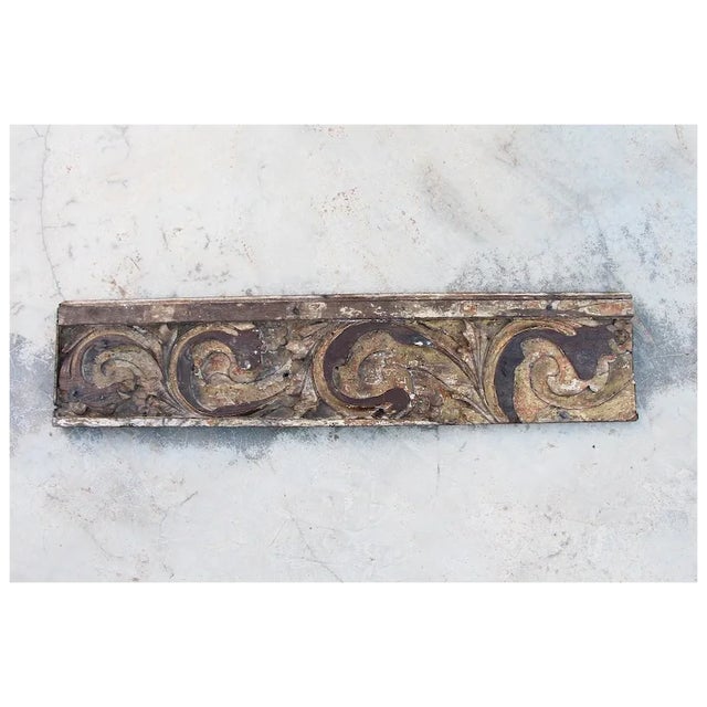 Origin: Portugal. Circa: 18th Century. Material: Polychrome wood with gold leaf. Condition: Some flaws, cracks and chips....