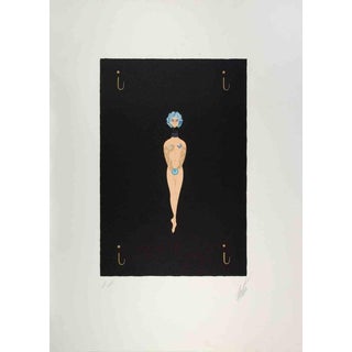 Erté, Nude Letter I, 1976, Lithograph For Sale