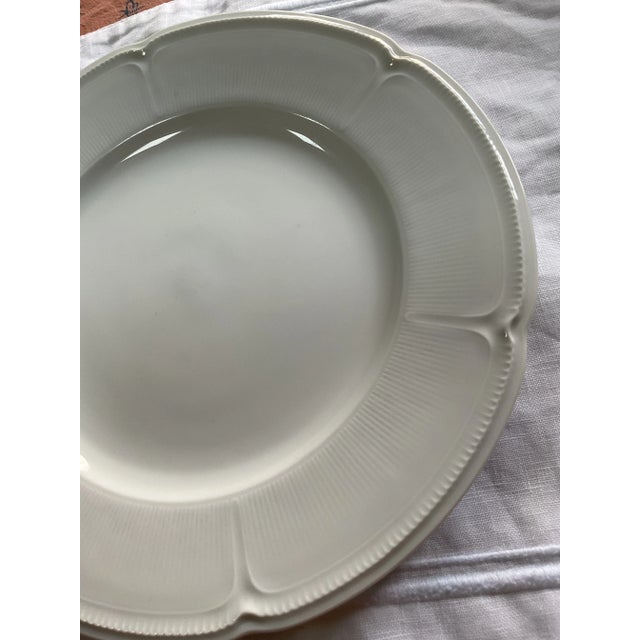 White New 1970’s Vintage/New Royal Limoges La Fayette White European Dinner Service- 44 Pieces For Sale - Image 8 of 16