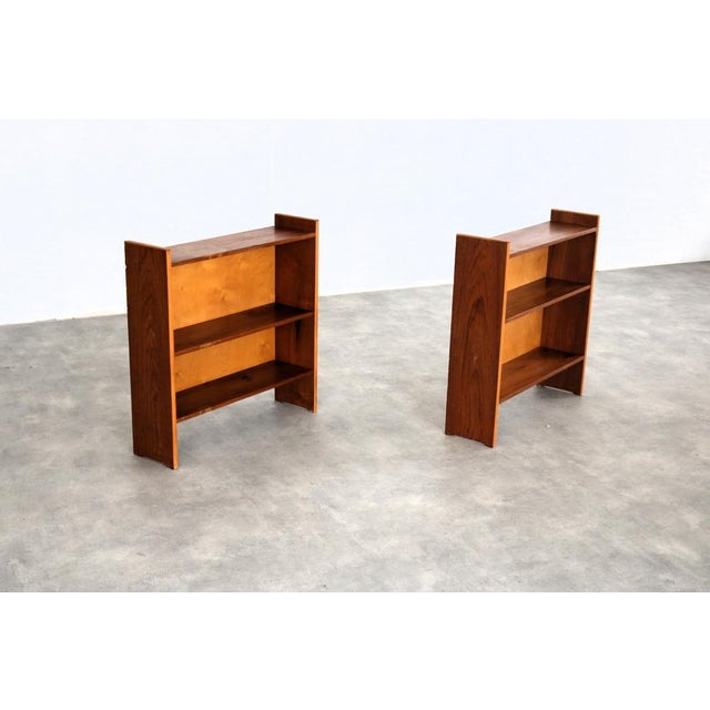 Mid-Century Modern Vintage Bookcases in Teak | 1960s, Set of 2 For Sale - Image 3 of 11