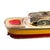 1960s 1960s MCM Novelty "Cruiser" Yellow & Red Cruise Ship Enameled Lighter by Sarome Japan For Sale - Image 5 of 5