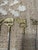 Brass Vintage Brass Animal Top Skewers Set of 7 Brass & Steel For Sale - Image 8 of 11