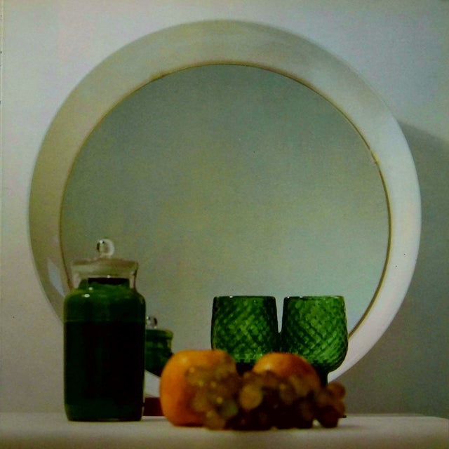 Round Mirror by Gino Colombini for Kartell, 1960s For Sale - Image 14 of 16