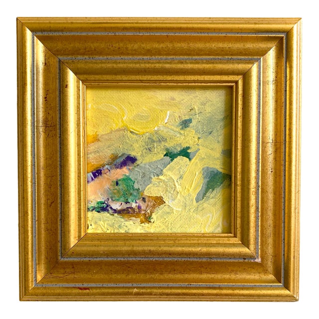 "Sun Shiney" 2026 Framed Mini Painting by Jessalin Beutler For Sale