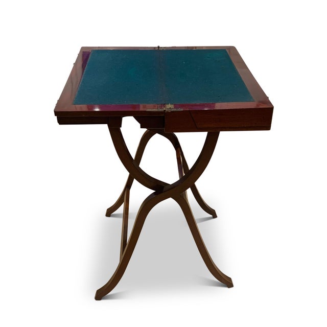 George III Butler's Tray with Folding Stand, Set of 2 For Sale - Image 9 of 18