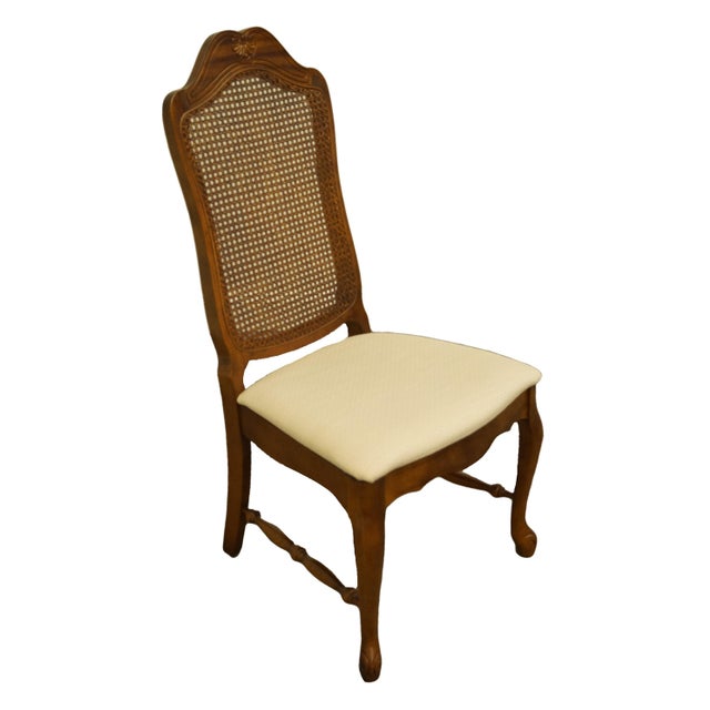 Late 20th Century Vintage Bernhardt Furniture French Provincial Cane