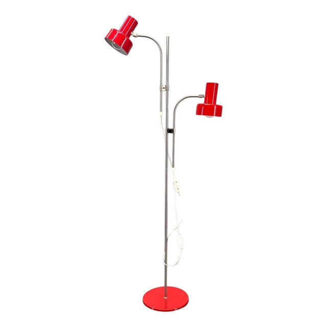Mid-Century Adjustable Floor Lamp, Germany, 1970s For Sale