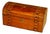 19th C. German Walnut Inlaid Box For Sale